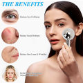 1PC Ice Roller for Face Stainless Steel Face Globes Ball Hot/Cold Cosmetics Beauty Salon Massager Face Neck Beauty Care Tool. 