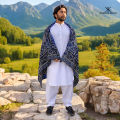 Neel Blue | Siraiki or Saraiki | Multani Ajrak For Men & Women SA-01-02. 