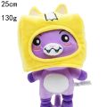 Cross-border hot sale Lankybox Transformation Cat Box Fox Baby Foxy and Boxy Plush Toy. 