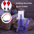 Craft Bracelet Weave Tool DIY Craft ABS, Stainless Steel Hand-Operated Embellish-Knit Knitting Machine. 