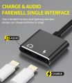 Apple iPhone Headphone Jack Adapter Cable for iPhones Splitter Jack Dongle Charger & Audio Connector for iPhone /7/7Plus/X/10/Xs/XS max Headphone Splitter Charger Adapter. 