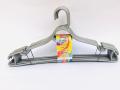 Pack of 12-hangers for clothes grey plastic hangers in superior quality large size hangers. 