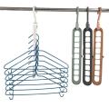 Super Magic Changeable Clothes Pluto Plastic Hanger Space Saving Saver Wonder Closet Organizer 9 Holes Holder Cloths and Pants Hanger Closet Wardrobe Organizer. 