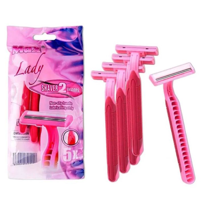 Mini Razor Ladies Original MAX Lady Razor 5pcs Bikini Razor Woman Razor Shaver Safety ...