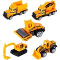 Pack of 5 Models Construction Trucks for 3 Year Old Boys Mini Engineering Models Play Vehicles Cars Toys Birthday Party Supplies Die Cast. 