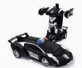 Transformer Mini Police Robot Car Toy For Kids. 