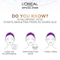 L'Oréal Paris Hyaluron Expert Replumping Moisturizing Care Day Cream Mask With Hyaluronic Acid, 50ML - Hydrating, Glass Skin. 
