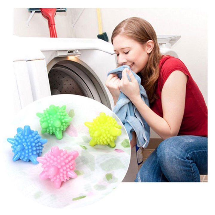 10Pcs Reusable Washing Machine Laundry Ball Magic Clothes Dryer Ball