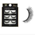 3 Pairs 3D Eye Lashes - High Quality Eyelashes (with free Glue). 