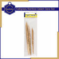 Keep Smiling- Pack of 3 Different Style Calligraphy Bamboo Qalam/Pen For Urdu and Arabic. 