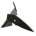 FOLDING POCKET / WALLET KNIFE: CREDIT CARD SIZE: SMALL & SHARP BLADE: SELF DEFENSE: EMERGENCY: Camping Knife. 