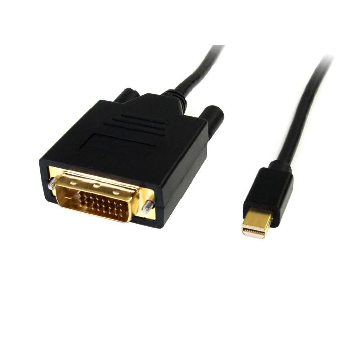 Mini DisplayPort to DVI Cable, 2 Yards Male Mini DP to Male DVI Cable