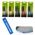 Creative Multi-color Badminton Racket Head Sticker PU Reduce Impact and Friction Frame Protective Tape Anti-collision Sport Supplies Racquet Frame Protector Sticker. 