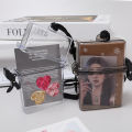 Photocards Storage Box Hanging Neck Photo Card Holder Boxes Kawaii Album Case Container Portable Card Sleeve Storage Box 1Pcs. 