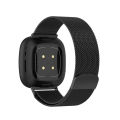 Stainless Steel Magnetic Loop Watch Band For FITBIT Versa 3 and FITBIT Sense Smart Watch FITBIT Watch Band. 