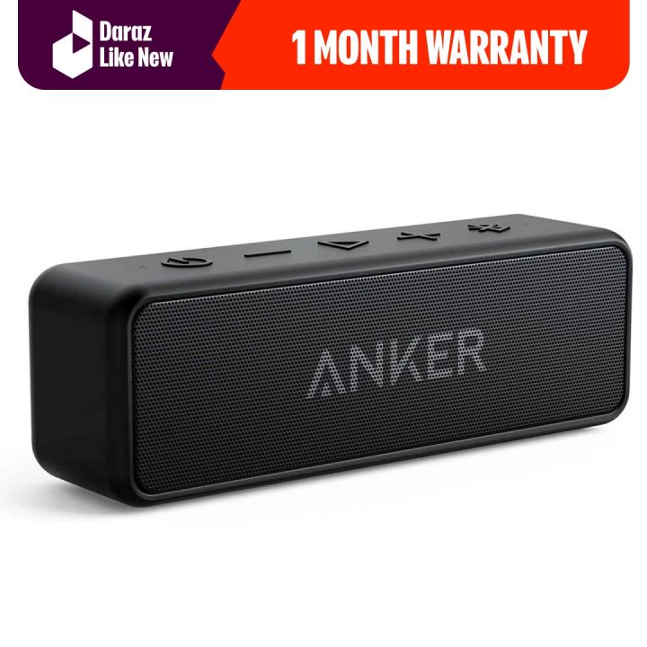 Daraz Like New Speakers - Used Anker Soundcore 2 Portable Bluetooth Speaker with 12W Stereo Sound, Bluetooth 5