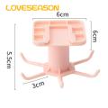 360-degree Rotatable Kitchen Hooks 360 Degree Rotating under Cabinet Kitchen Utensil Hanger No Drilling Spoon Storage Hook for Utensil Cabinet Hanging Hooks. 