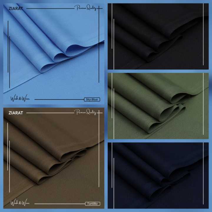 Green-Sea Shalwar Kameez Fabric Cut Piece – 5.75M main image 1