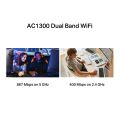 Mercusys Wi-Fi Adapter MA30H Dual Band AC1300 High Gain Wireless USB Adapter - 18 Months Brand Warranty. 