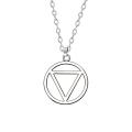 Akatsuki Hidan Ninja Jashin Necklace Trinity Symbol Baptism Catholicism Anime Religious Pendant New Jewelry. 