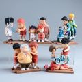 【Funny Bunny Toy Store】Slam Dunk Sakuragi Rukawa Kaede Hisashi Q ver. PVC Figure Toys Car Decoration Birthday 8cm. 