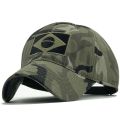 Men Baseball Cap, Embroidered Brazil Flag Tactical Caps , Outdoor Sports Casual Fishing Travel Hats. 