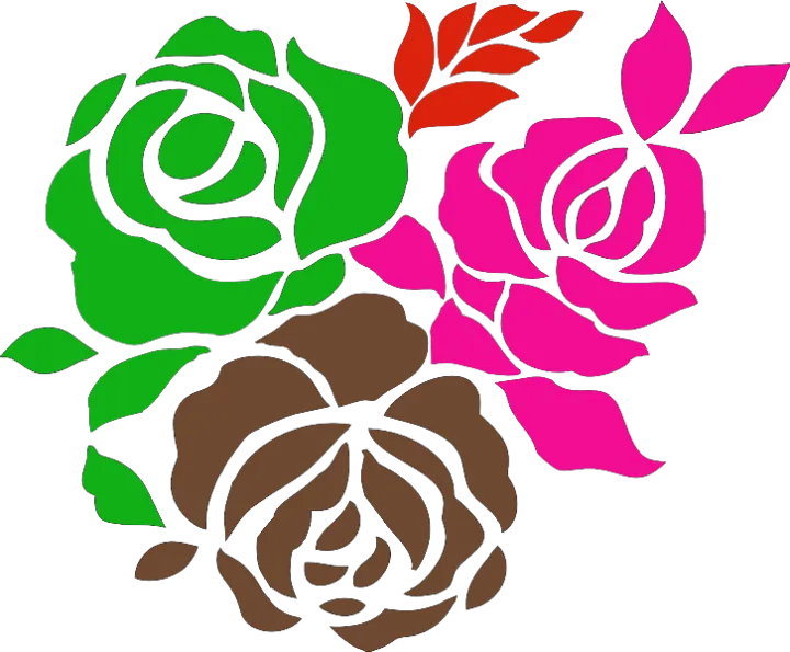 Rose%20Flowers%20Floral%20Stencil%20%E2%80%93%20Rose,%20Sunflower,%20Leaves%20for%20Wall%20&%20Fabric%20Painting%20ID#30%20-%20Image%204