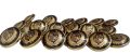 Golden Metal Brass Blazer Buttons Set-KS. 
