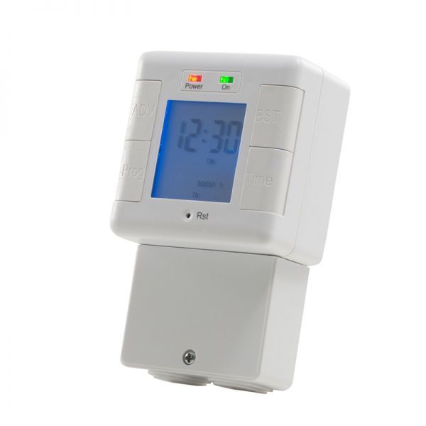 Masterplug Digital Weekly Immersion Timer with LED Indicators & Boost Button
