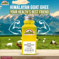 Himalayan Desi Goat Ghee 300g - Square Plastic Jar | Desi Ghee. 