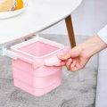 Garbage Hidden Retractable Office Desk Adhesive Dustbin Trash Can Garbage Waste Bin Under-the-table Drawer Trash Can Under-The-Table Drawer Trash Can Hidden Retractable Office Desk Adhesive Dustbin. 