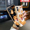 JIUMOO For OPPO F11 Pro A9 2019 A9x Case Cartoon Cute Tiger New Design Luxury Plating Phone Cases Fashion Shockproof Soft Silicone Case Full Cover Camera Lens Protection Cover. 