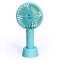 Portable electric fan - Mini Rechargeable fan for school, handheld  rechargeable  portable rechargeable fan with USB charging cable. 
