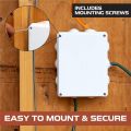 4x4 Inch / 6x4 Inch Waterproof Junction Box for CCTV Supply. 