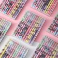 12Pcs/lot kpop idol BLACKPINK Cartoon Pen Blue Black Ink Magic Gel Pen. 