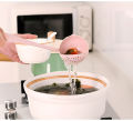 2 in 1 Plastic Draining Colander Soup Spoon / Scoop Colander Nylon Spoon Strainers Non-toxic Durable Nylon Drain Kitchen Accessories Strainers Kitchen Tools. 