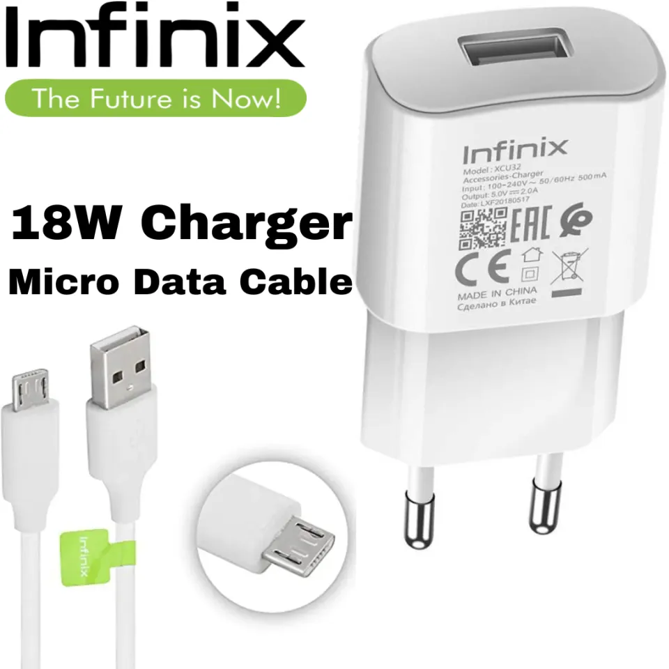 Usb Cable Infinix Smart Charger Pack Câble Micro USB Pour Infinix