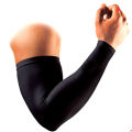 Sports Arm Sleeves Gloves Gym Arm Sleeves for Men Sports Sleeves For Sun Protection or Cooling Compression in Black and White (Pack of 1 Pair, 2 Pcs, Free Size). 