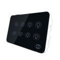 Danecore 8 Gang Touch Switch – Modern Design Non WiFi Touch panel Button, Wall light Switch. 