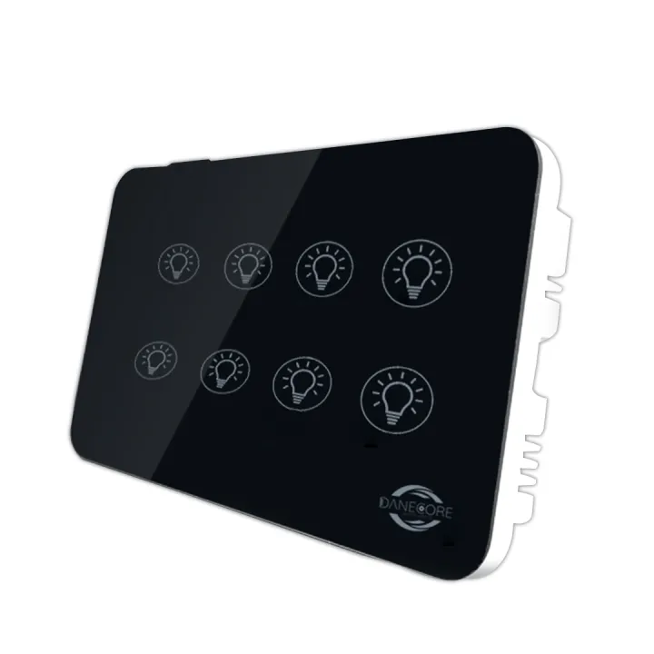 Danecore%208%20Gang%20Touch%20Switch%20%E2%80%93%20Modern%20Design%20Non%20WiFi%20Touch%20panel%20Button,%20Wall%20light%20Switch%20-%20Image%203