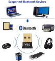 USB Bluetooth 5.0 Bluetooth Adapter Receiver 5.0 Bluetooth Dongle 5.0 Adapter for PC Laptop 5.0 BT Transmitter. 