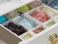 Plastic DIY Grid Board Storage Box Drawer Cabinet Divider Clapboard Organizer. 