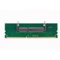 DDR3 Laptop SO-DIMM to Desktop DIMM Memory RAM Connector Adapter DDR3 New adapter of laptop Internal Memory to Desktop RAM. 