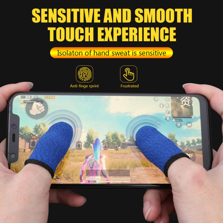 (2%20PCS)%20Pair%20of%20Finger%20Cover%20Breathable%20Game%20Controller%20Finger%20Sleeve%20For%20PUBG%20Sweat%20Proof%20Non-Scratch%20Touch%20Screen%20Gaming%20Thumb%20Gloves%20Best%20For%20Free%20Fire%20-%20Fortnite%20-%20Call%20Of%20Duty%20-%20PUBG%20Mobile%20-%20Image%204