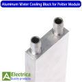 40*80mm Primary Aluminum Water Cooling Block For 12706 12710 12715 Peltier Module Liquid Water Cooler Heat Sink System For PC Laptop CPU Newest by Electrica. 