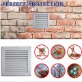 Classic Vent Ventilation Grille Cover 12 inch For Wall Ceiling Mounted Vent Built-in Fly Screen Mesh air vent cover for Bathroom Office Home. 