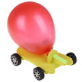 Children Science Educational Balloon Power Car Model Handmade Diy Toy. 