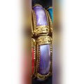 Golden based beautiful bracelet for girls. 