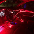 Car Dashboard Neon Light Wire El-Wire 3 Meter (10.11 feet)  Red Color. 