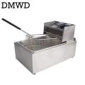 Imported Professional Stainless Steel 6 Liter Deep Fryer. 